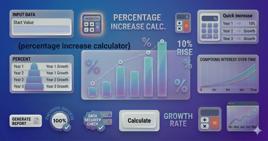 percentage increase calculator