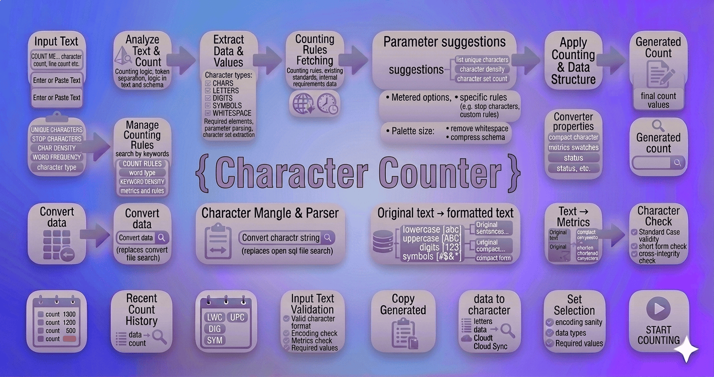 Character Counter 1 Character Counter