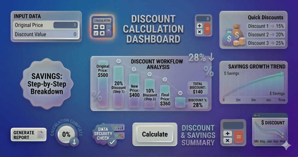 Discount Percentage Calculator