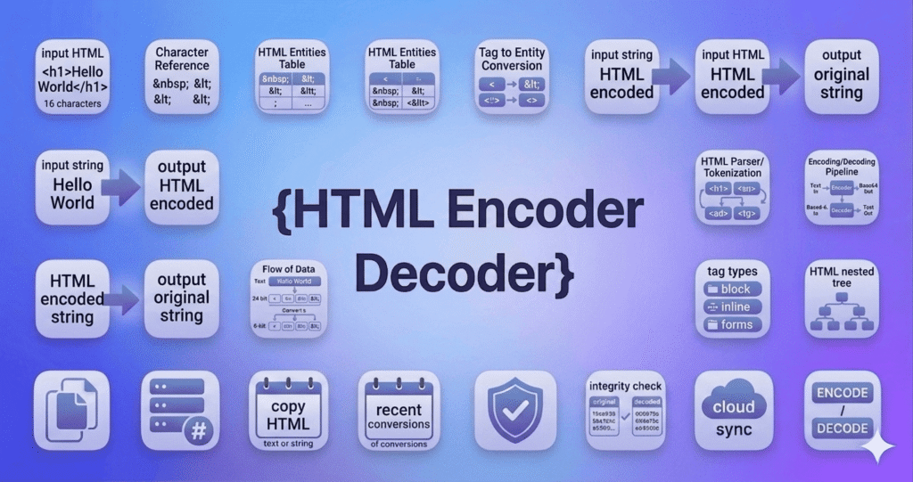 html encoder decoder